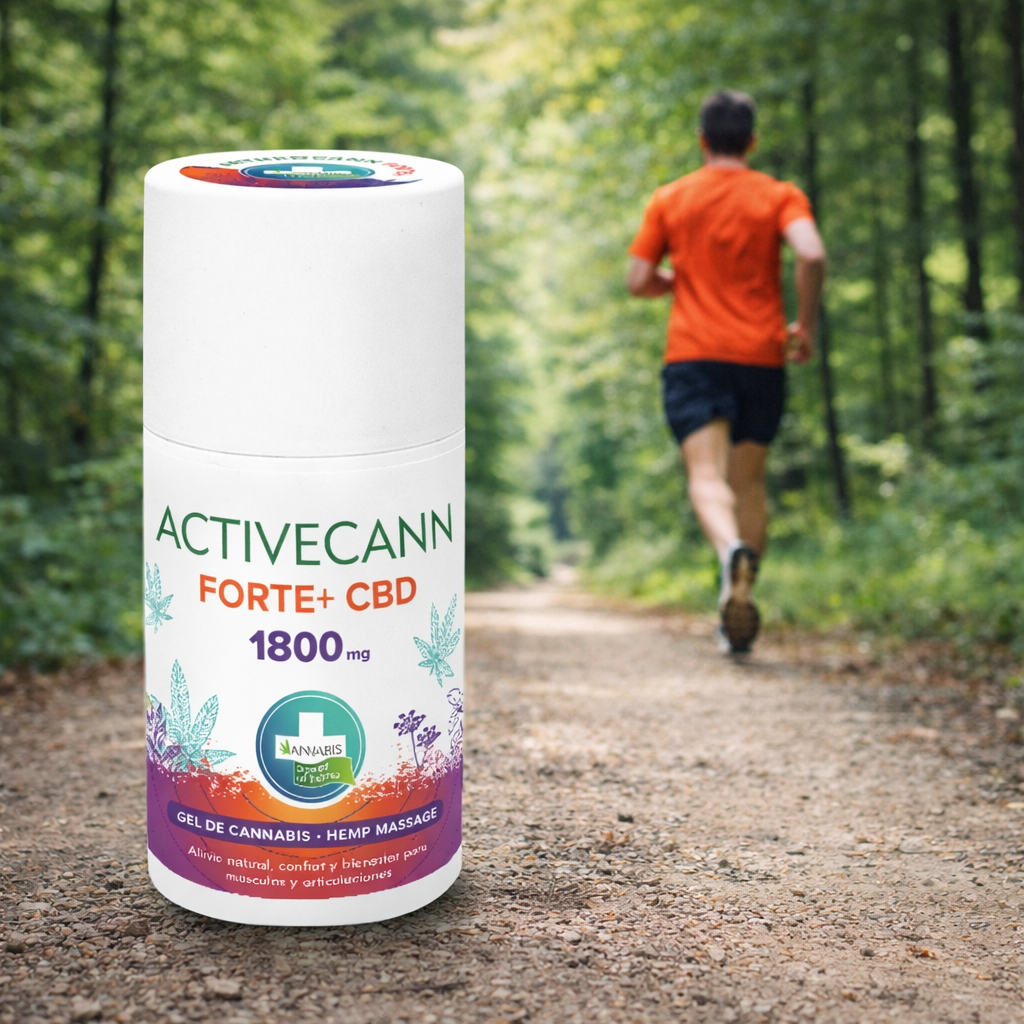 Activecann Forte+ CBD Gel – 1800 mg CBD | Extra koncentration | Annabis Sverige