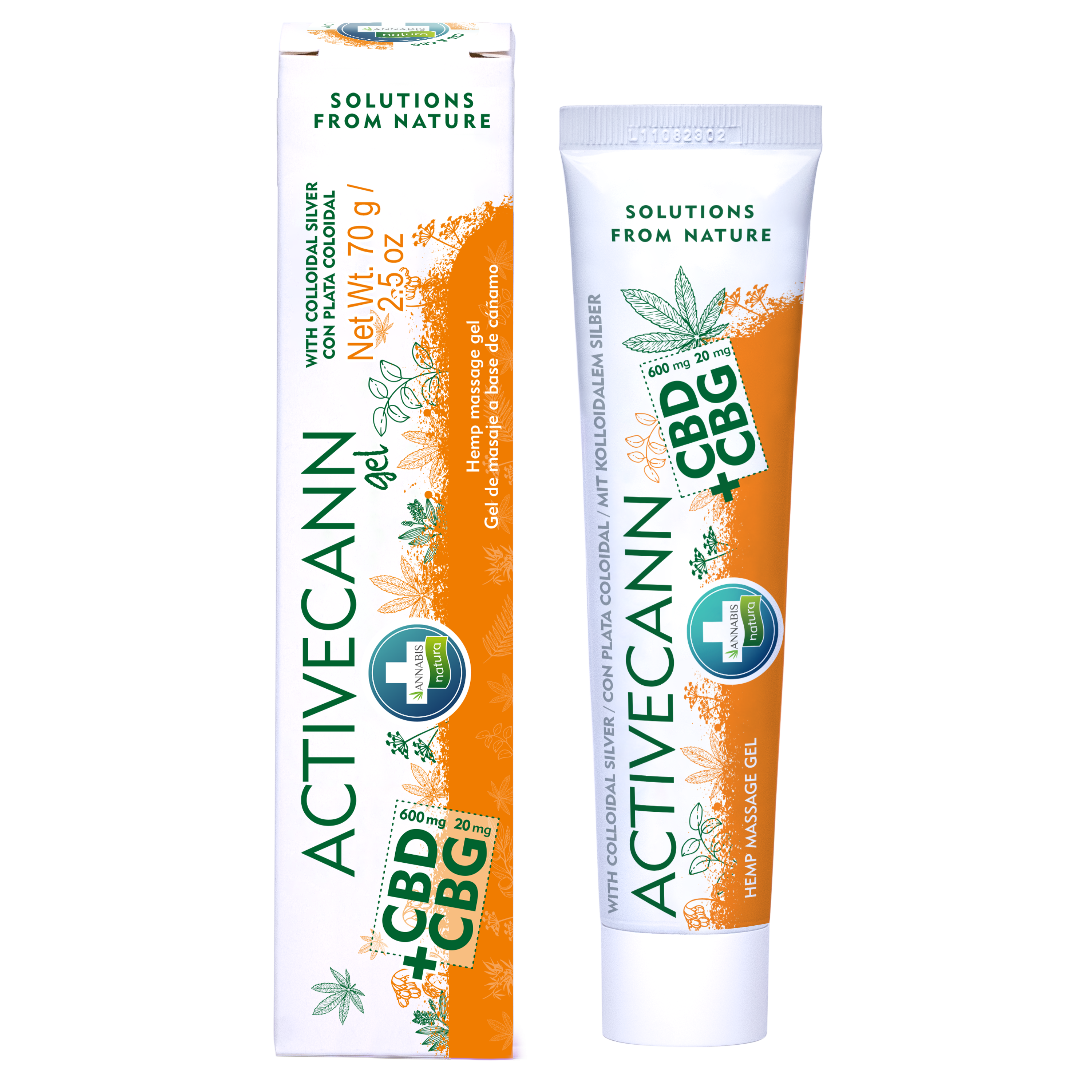 Activecann CBD Gel – 600 mg CBD & 20 mg CBG | Annabis Sverige