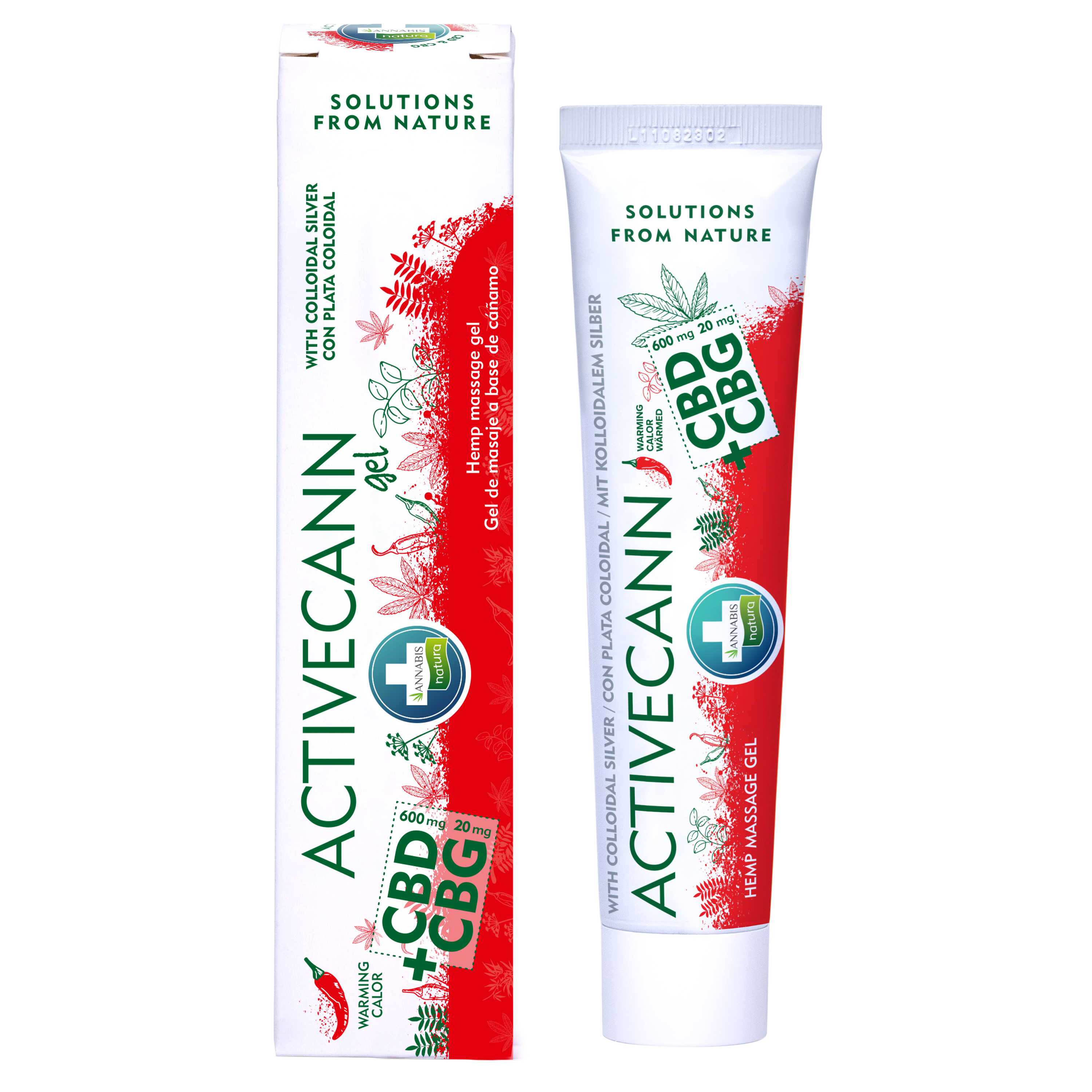 Activecann Warming CBD Gel – Värmande hampagel med 600 mg CBD | Annabis Sverige