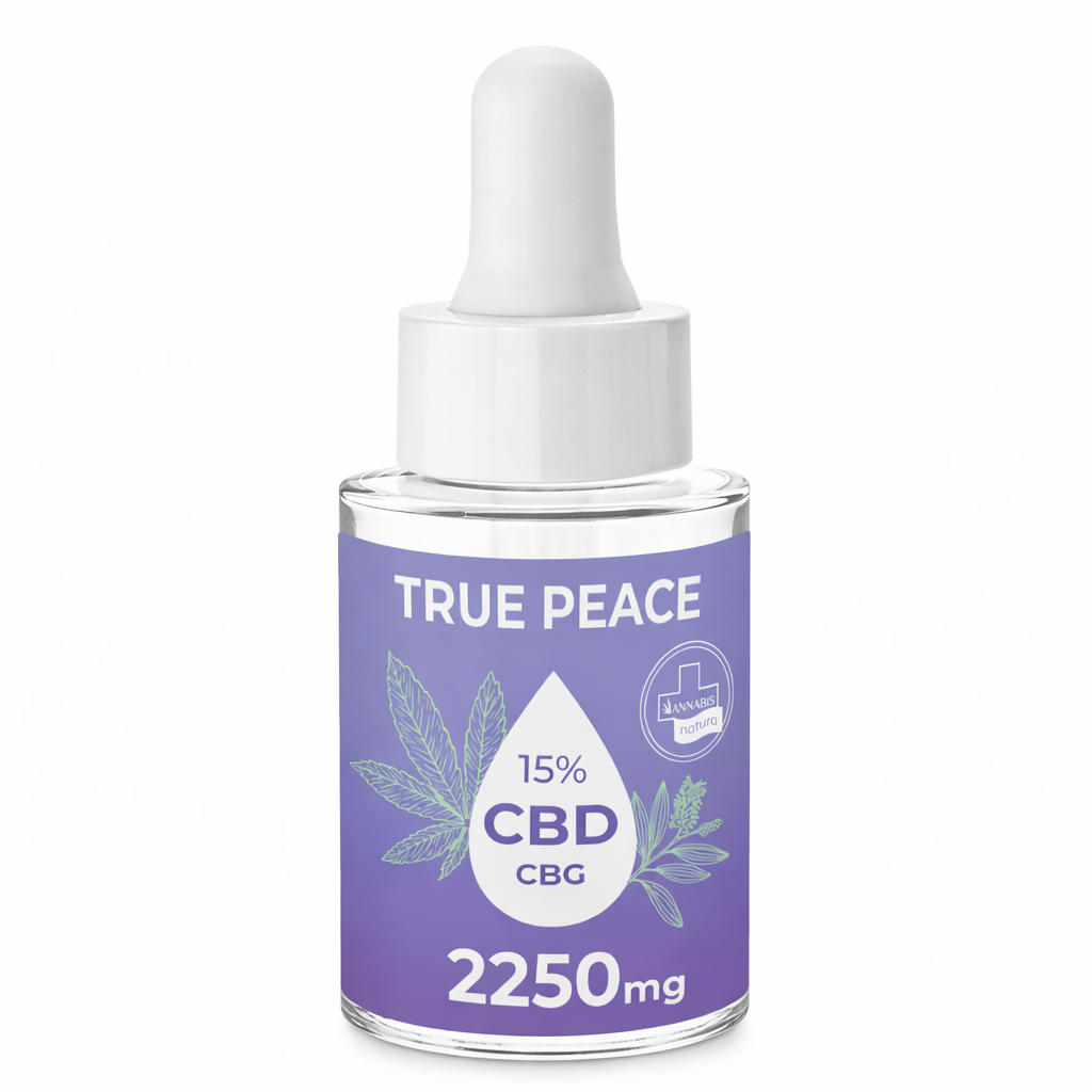 CBD Olja 15% + CBG 15 ml – Avancerad formula | Annabis Sverige