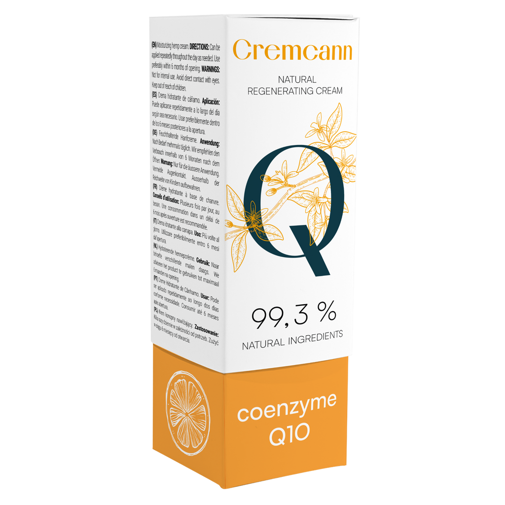 Cremcann Q10 Ansiktskräm – Återfuktande kräm med Q10 | Annabis Sverige